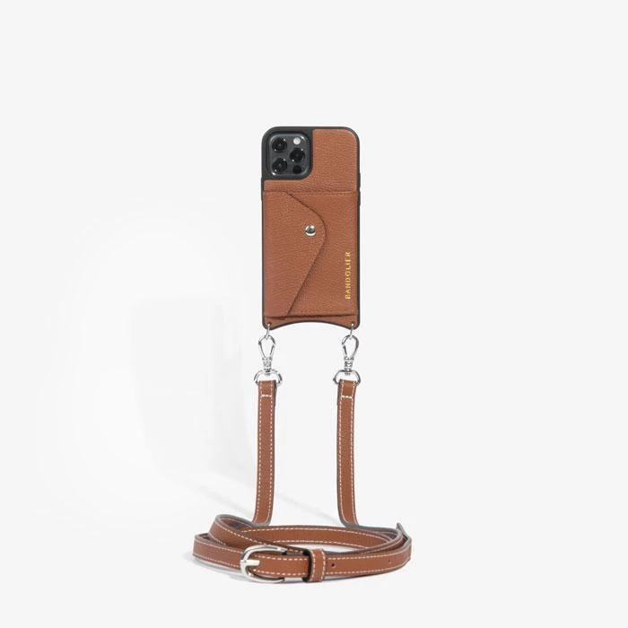 Bandolier Unisex Plain Leather IPhone X Bridal IPhone XS IPhone XS Max For Women Grey/silver X Xs Max 8 Bandolier Unisex Plain Leather IPhone X Bridal IPhone XS IPhone XS Max For Women Grey/silver X Xs Max - Image 8