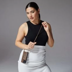 Bandolier Leopard Patterns Blended Fabrics Chain Leather IPhone 8 Plus For Women Light Leopard/gold X Xs Max -Bandolier Online Shop org 5406