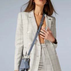 Bandolier Plain Leather IPhone 8 IPhone 8 Plus IPhone X IPhone XS For Women Blue Smoke/silver X Iphone 13 -Bandolier Online Shop org 5474