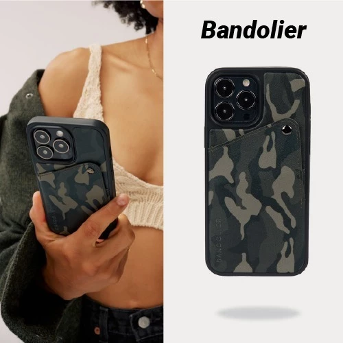 Bandolier Camouflage Unisex Leather IPhone 13 IPhone 13 Mini For Women Camo/pewter X Iphone13 1 Bandolier Camouflage Unisex Leather IPhone 13 IPhone 13 Mini For Women Camo/pewter X Iphone13