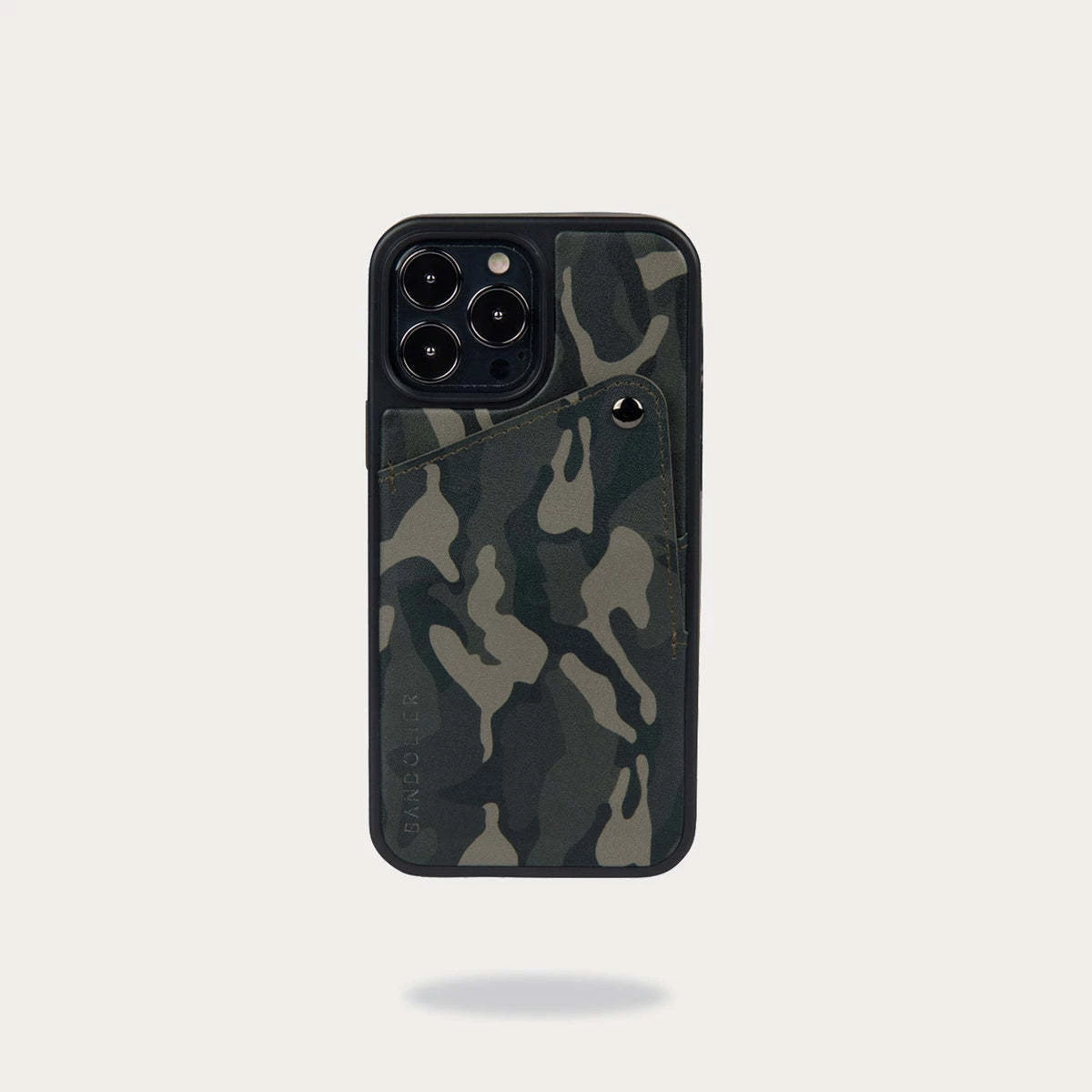 Bandolier Camouflage Unisex Leather IPhone 13 IPhone 13 Mini For Women Camo/pewter X Iphone13 3 Bandolier Camouflage Unisex Leather IPhone 13 IPhone 13 Mini For Women Camo/pewter X Iphone13 - Image 3