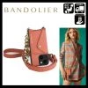 Bandolier Unisex Plain Leather Logo IPhone 13 IPhone 13 Mini For Women Clay X Iphone13mini