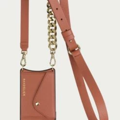 Bandolier Unisex Plain Leather Logo IPhone 13 IPhone 13 Mini For Women Clay X Iphone13mini -Bandolier Online Shop org 5495