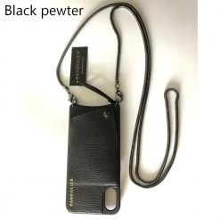 Bandolier Chain Plain Leather IPhone 8 IPhone 8 Plus IPhone X For Women Black/pewter X Iphone X/xs -Bandolier Online Shop org 5525