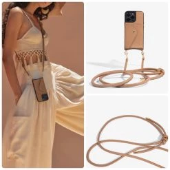 Bandolier Plain Leather Logo IPhone 13 IPhone 13 Mini IPhone 13 Pro For Women Tan/gold X Iphone13 Pro -Bandolier Online Shop org 5559