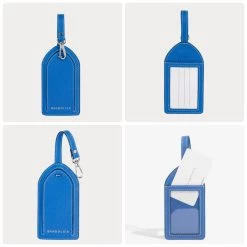 Bandolier Unisex Plain Leather Logo Tech Accessories For Women Poppy Red/gold X One Size -Bandolier Online Shop org 5644