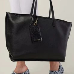 Bandolier Unisex Plain Leather Logo Tech Accessories For Women Poppy Red/gold X One Size -Bandolier Online Shop org 5649