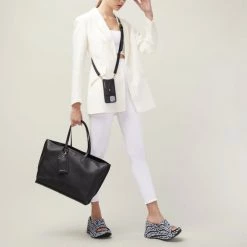 Bandolier Unisex Plain Leather Logo Tech Accessories For Women Poppy Red/gold X One Size -Bandolier Online Shop org 5651