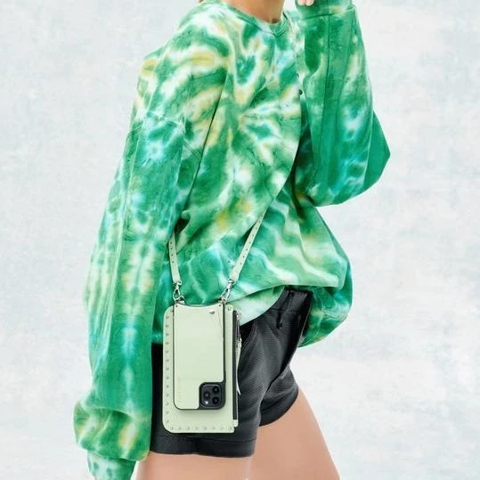 Bandolier 2020 Cruise Studded Plain Leather Logo Smart Phone Cases For Women Black/gold X One Size 9 Bandolier 2020 Cruise Studded Plain Leather Logo Smart Phone Cases For Women Black/gold X One Size - Image 9