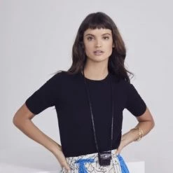 Bandolier 2020 SS Leather Logo Smart Phone Cases For Women ③black Croc/gold X One Size -Bandolier Online Shop org 5705