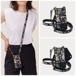 Bandolier Street Style Leather Logo IPhone 13 IPhone 13 Mini For Women Love Print/gold X Iphone13 Mini -Bandolier Online Shop org 5714