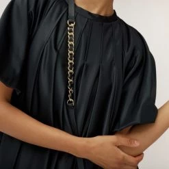 Bandolier Unisex Street Style Plain Leather Bridal Logo IPhone 13 For Women Black Gold X One Size -Bandolier Online Shop org 5743