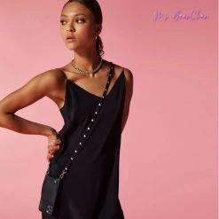 Bandolier Plain Leather IPhone 8 IPhone 8 Plus IPhone X IPhone XS For Women ③black/silver X ⑥iphone 12/12pro -Bandolier Online Shop org 5759