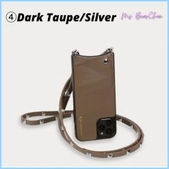 Bandolier Plain Leather IPhone 8 IPhone 8 Plus IPhone X IPhone XS For Women ③black/silver X ⑥iphone 12/12pro -Bandolier Online Shop org 5760