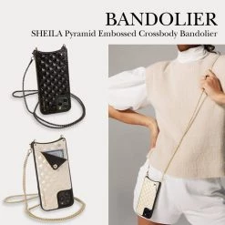 Bandolier Blended Fabrics Chain Plain IPhone 8 IPhone 8 Plus IPhone X For Women Creme/gold X 11 Pro Max
