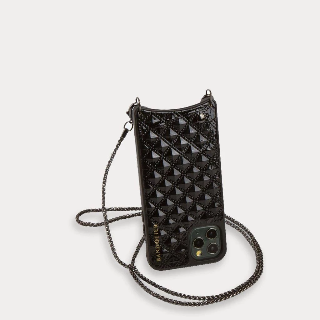 Bandolier Blended Fabrics Chain Plain IPhone 8 IPhone 8 Plus IPhone X For Women Creme/gold X 11 Pro Max 2 Bandolier Blended Fabrics Chain Plain IPhone 8 IPhone 8 Plus IPhone X For Women Creme/gold X 11 Pro Max - Image 2