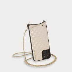 Bandolier Blended Fabrics Chain Plain IPhone 8 IPhone 8 Plus IPhone X For Women Creme/gold X 11 Pro Max 31 Bandolier Blended Fabrics Chain Plain IPhone 8 IPhone 8 Plus IPhone X For Women Creme/gold X 11 Pro Max -Bandolier Online Shop org 5796