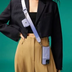 Bandolier Plain Leather Co-ord IPhone 13 IPhone 13 Pro For Women Airpod 3 X Iphone 12 Pro Max -Bandolier Online Shop org 5817