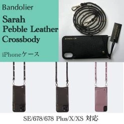 Bandolier Studded Plain Leather IPhone 8 IPhone 8 Plus IPhone X For Women Black/gold X Iphone X/xs