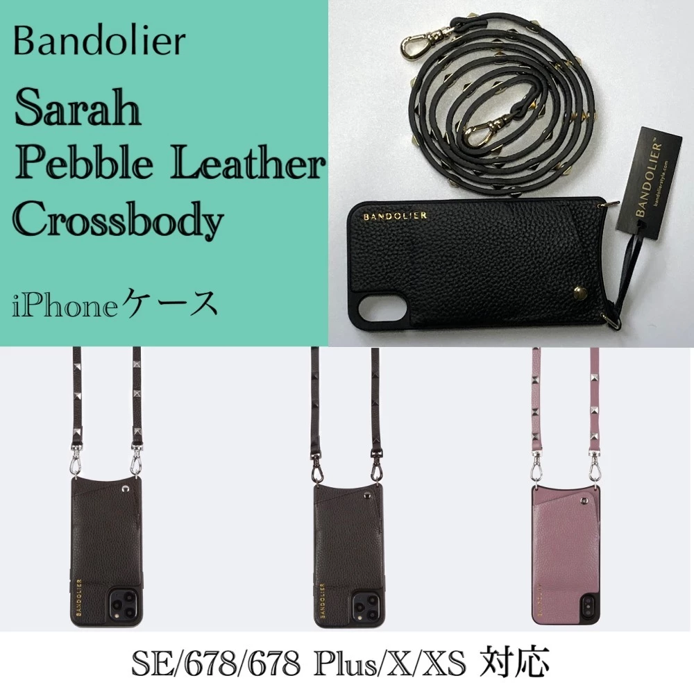 Bandolier Studded Plain Leather IPhone 8 IPhone 8 Plus IPhone X For Women Black/gold X Iphone X/xs 1 Bandolier Studded Plain Leather IPhone 8 IPhone 8 Plus IPhone X For Women Black/gold X Iphone X/xs