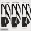Bandolier Leather IPhone 8 IPhone 8 Plus IPhone X IPhone XS For Women Black/silver X Iphone Xsmax
