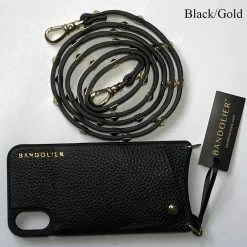 Bandolier Studded Plain Leather IPhone 8 IPhone 8 Plus IPhone X For Women Black/gold X Iphone X/xs 21 Bandolier Studded Plain Leather IPhone 8 IPhone 8 Plus IPhone X For Women Black/gold X Iphone X/xs -Bandolier Online Shop org 585