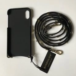 Bandolier Studded Plain Leather IPhone 8 IPhone 8 Plus IPhone X For Women Black/gold X Iphone X/xs 23 Bandolier Studded Plain Leather IPhone 8 IPhone 8 Plus IPhone X For Women Black/gold X Iphone X/xs -Bandolier Online Shop org 587