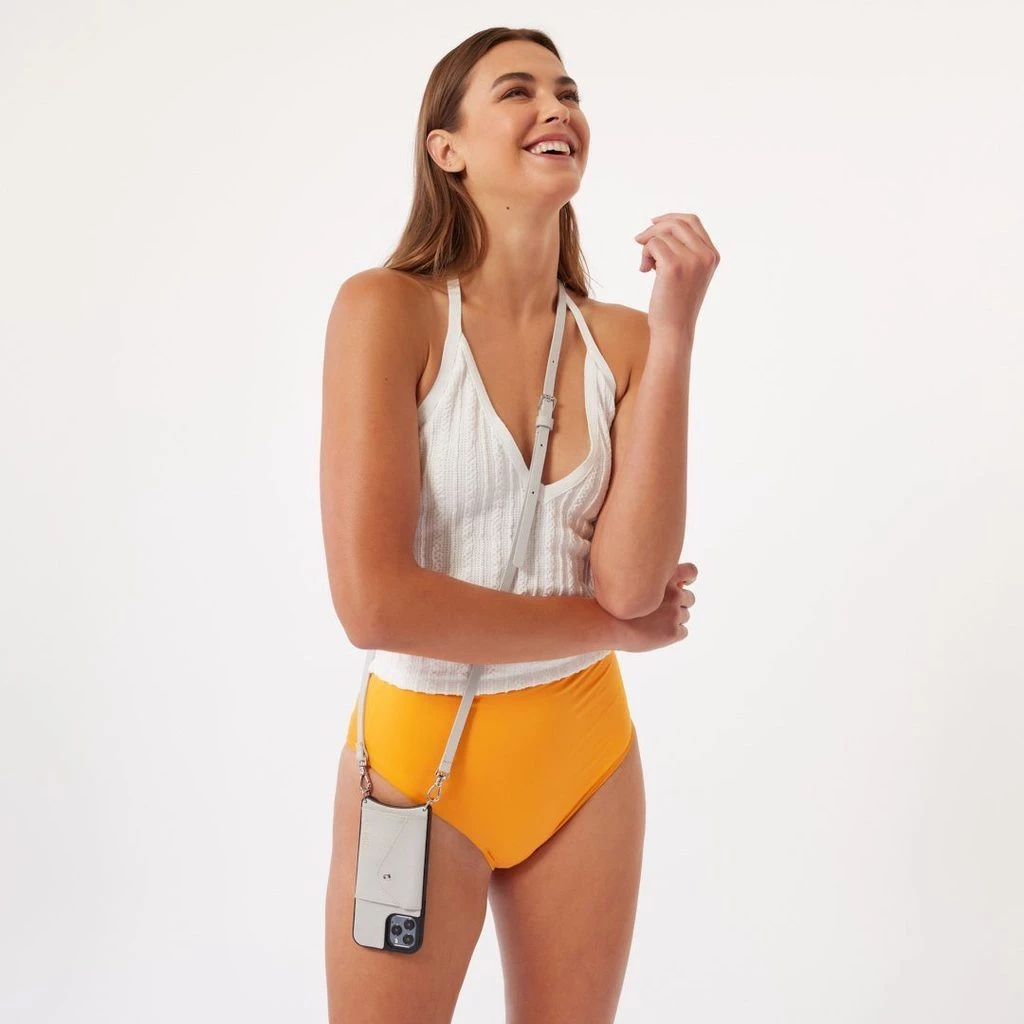 Bandolier Unisex Plain Leather IPhone 8 IPhone 8 Plus IPhone X Bridal For Women Ivory/gold X 13 Pro 20 Bandolier Unisex Plain Leather IPhone 8 IPhone 8 Plus IPhone X Bridal For Women Ivory/gold X 13 Pro - Image 20