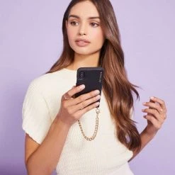 Bandolier Unisex Blended Fabrics Plain Leather IPhone 8 IPhone 8 Plus For Women Black/pewter X Xr 28 Bandolier Unisex Blended Fabrics Plain Leather IPhone 8 IPhone 8 Plus For Women Black/pewter X Xr -Bandolier Online Shop org 5879