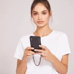 Bandolier Unisex Blended Fabrics Plain Leather IPhone 8 IPhone 8 Plus For Women Black/pewter X Xr 34 Bandolier Unisex Blended Fabrics Plain Leather IPhone 8 IPhone 8 Plus For Women Black/pewter X Xr -Bandolier Online Shop org 5885