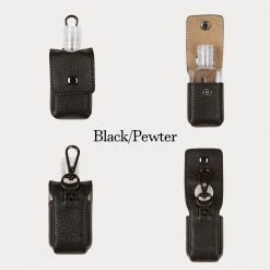 Bandolier Unisex Plain Leather Logo Tech Accessories For Women Black/pewter X One Size 15 Bandolier Unisex Plain Leather Logo Tech Accessories For Women Black/pewter X One Size -Bandolier Online Shop org 5894