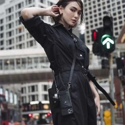 Bandolier Unisex Plain Leather Logo Tech Accessories For Women Black/pewter X One Size 23 Bandolier Unisex Plain Leather Logo Tech Accessories For Women Black/pewter X One Size -Bandolier Online Shop org 5902