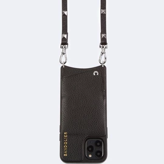 Bandolier Studded Plain Leather IPhone 8 IPhone 8 Plus IPhone X For Women Black/gold X Iphone X/xs 10 Bandolier Studded Plain Leather IPhone 8 IPhone 8 Plus IPhone X For Women Black/gold X Iphone X/xs - Image 10