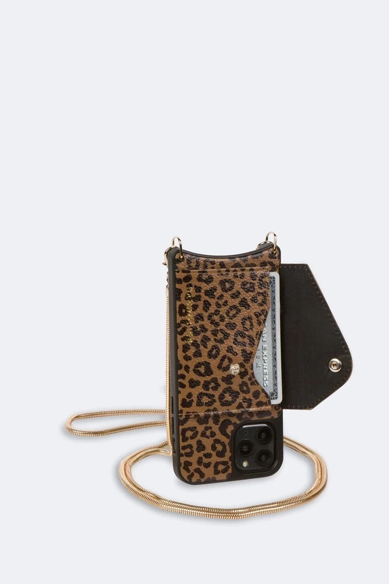 Bandolier NICOLE Leopard Patterns Unisex Leather IPhone 8 IPhone 8 Plus For Women Light Leopard X Iphone X / Xs 3 Bandolier NICOLE Leopard Patterns Unisex Leather IPhone 8 IPhone 8 Plus For Women Light Leopard X Iphone X / Xs - Image 3