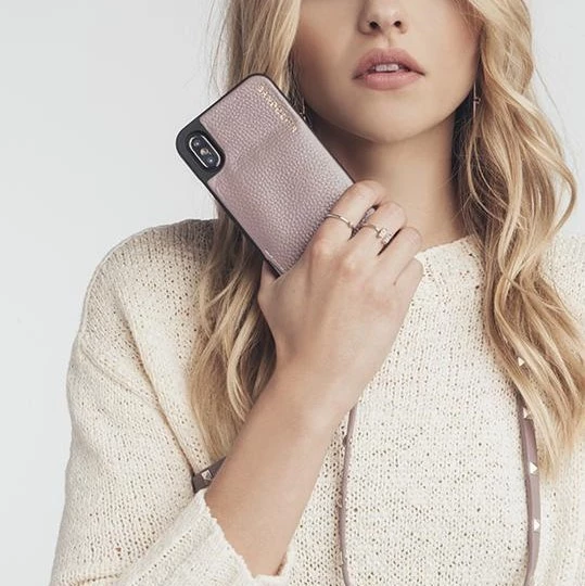 Bandolier Studded Plain Leather IPhone 8 IPhone 8 Plus IPhone X For Women Black/gold X Iphone X/xs 17 Bandolier Studded Plain Leather IPhone 8 IPhone 8 Plus IPhone X For Women Black/gold X Iphone X/xs - Image 17