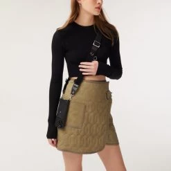 Bandolier Blended Fabrics Plain Logo IPhone 13 IPhone 13 Pro For Women Black/silver X Iphone 13 Pro Max -Bandolier Online Shop org 5985