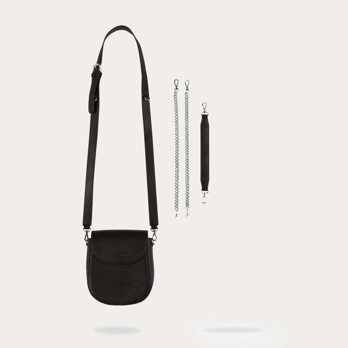 Bandolier 2020 SS Leather Smart Phone Cases For Women Black/silver X One Size 1 Bandolier 2020 SS Leather Smart Phone Cases For Women Black/silver X One Size