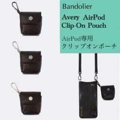 Bandolier 2019 SS Unisex Street Style Plain Leather Smart Phone Cases For Men Black/pewter X One Size
