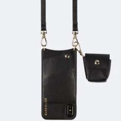 Bandolier 2019 SS Unisex Street Style Plain Leather Smart Phone Cases For Men Black/pewter X One Size 27 Bandolier 2019 SS Unisex Street Style Plain Leather Smart Phone Cases For Men Black/pewter X One Size -Bandolier Online Shop org 6005