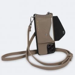 Bandolier Unisex Street Style Plain Leather Logo IPhone 13 For Women Light Taupe X Iphone13mini 14 Bandolier Unisex Street Style Plain Leather Logo IPhone 13 For Women Light Taupe X Iphone13mini -Bandolier Online Shop org 6013