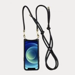 Bandolier Leather Logo IPhone 13 IPhone 13 Pro IPhone 13 Pro Max For Women Black/gold X Iphone 12 Pro Max -Bandolier Online Shop org 6062