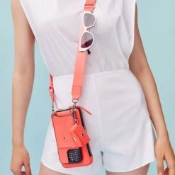 Bandolier 2022-23FW Leather IPhone 13 IPhone 13 Pro IPhone 13 Pro Max For Women Coral/silver X Iphone 12 / 12 Pro 11 Bandolier 2022-23FW Leather IPhone 13 IPhone 13 Pro IPhone 13 Pro Max For Women Coral/silver X Iphone 12 / 12 Pro -Bandolier Online Shop org 6096