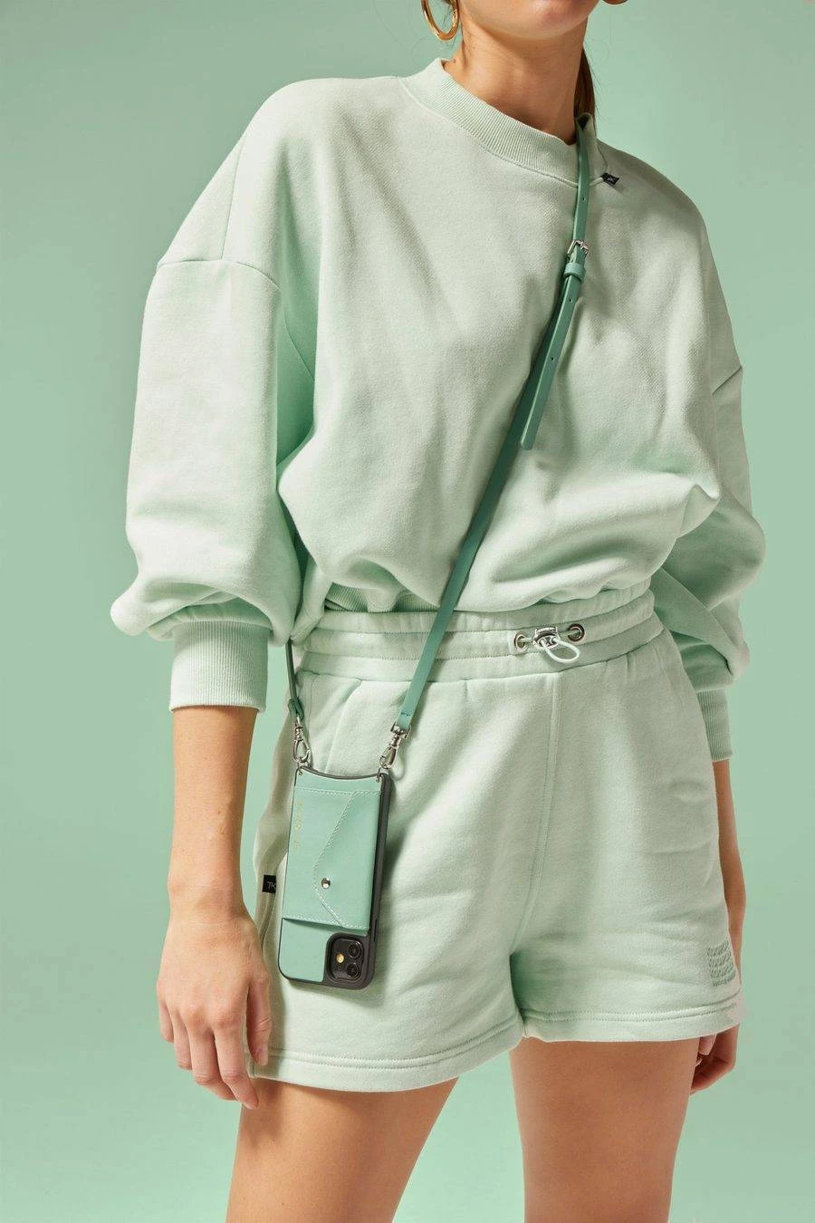 Bandolier 2021 SS Plain Leather IPhone X IPhone XS IPhone XS Max IPhone XR For Women Light Jade/silver X Iphone 12 Pro Max 11 Bandolier 2021 SS Plain Leather IPhone X IPhone XS IPhone XS Max IPhone XR For Women Light Jade/silver X Iphone 12 Pro Max - Image 11