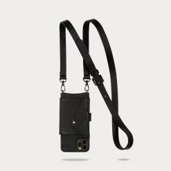 Bandolier Plain Leather IPhone 8 IPhone X IPhone XS IPhone XS Max Logo For Women Black/pewter X Iphone 12 Pro Max -Bandolier Online Shop org 6150