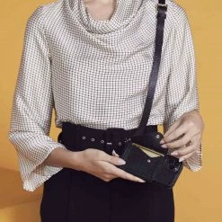 Bandolier Plain Leather IPhone 8 IPhone X IPhone XS IPhone XS Max Logo For Women Black/pewter X Iphone 12 Pro Max -Bandolier Online Shop org 6166