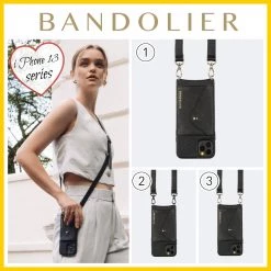 Bandolier 2020 SS Leather IPhone 8 IPhone 8 Plus IPhone X IPhone XS For Women â‘¡black/pewter X Iphone 13