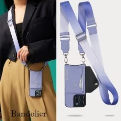 Bandolier Plain Leather Logo IPhone 13 IPhone 13 Pro IPhone 13 Pro Max For Women Coral/silver X Iphone 13 -Bandolier Online Shop org 6214