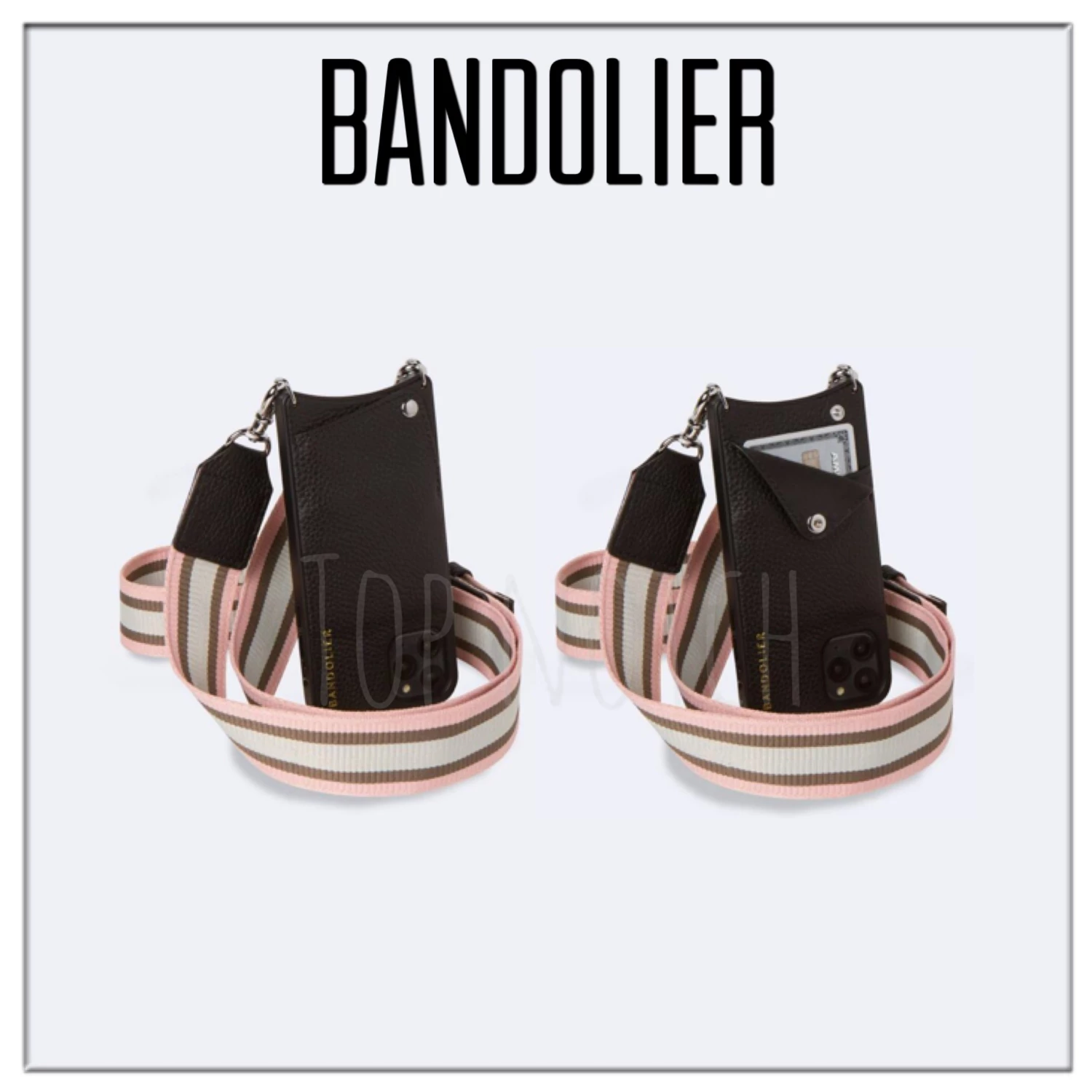 Bandolier 2021 SS Street Style Plain IPhone 8 IPhone X IPhone XS IPhone XS Max For Women Pink/white/silver X Iphone Xs Max 6 Bandolier 2021 SS Street Style Plain IPhone 8 IPhone X IPhone XS IPhone XS Max For Women Pink/white/silver X Iphone Xs Max - Image 6