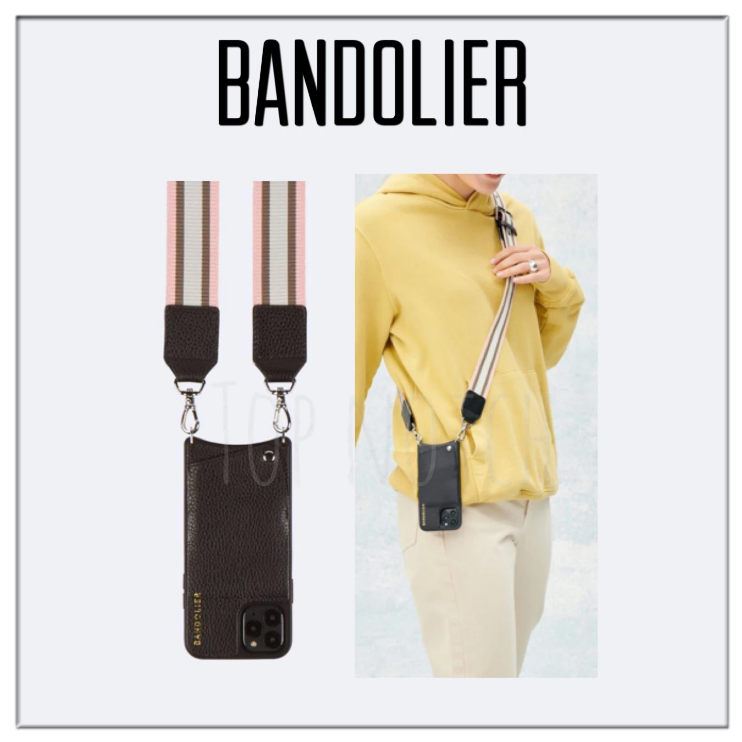 Bandolier 2021 SS Street Style Plain IPhone 8 IPhone X IPhone XS IPhone XS Max For Women Pink/white/silver X Iphone Xs Max 7 Bandolier 2021 SS Street Style Plain IPhone 8 IPhone X IPhone XS IPhone XS Max For Women Pink/white/silver X Iphone Xs Max - Image 7