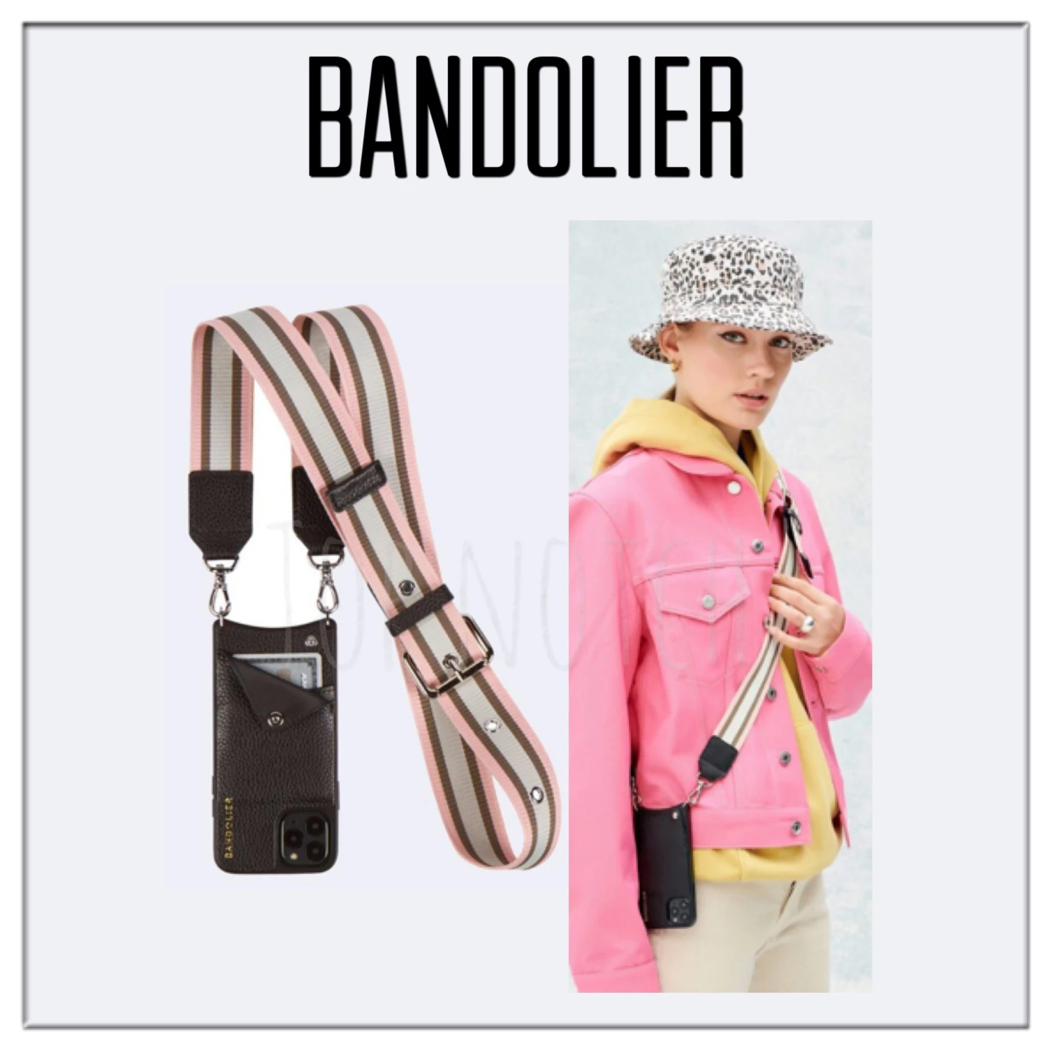 Bandolier 2021 SS Street Style Plain IPhone 8 IPhone X IPhone XS IPhone XS Max For Women Pink/white/silver X Iphone Xs Max 8 Bandolier 2021 SS Street Style Plain IPhone 8 IPhone X IPhone XS IPhone XS Max For Women Pink/white/silver X Iphone Xs Max - Image 8